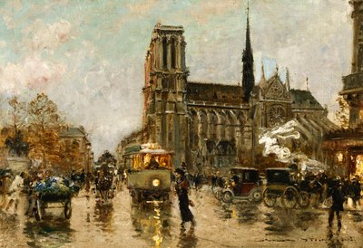 Notre Dame, Paris by Georges Stein