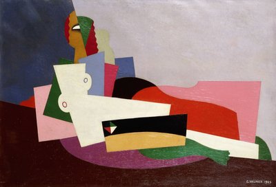 Nude Reclining by Georges Valmier