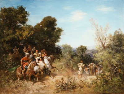 Arab Horsemen by Georges Washington