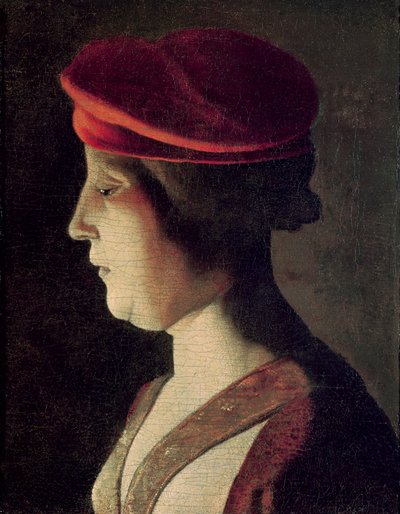 Head of a Woman by Georges de La Tour