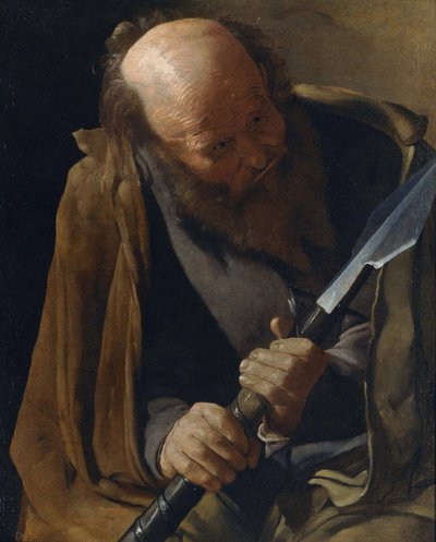 Saint Thomas the Apostle by Georges de La Tour