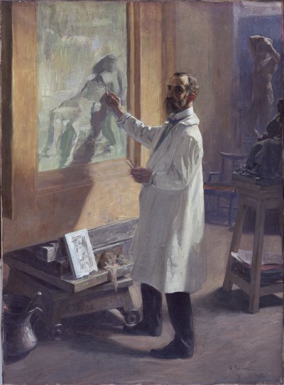Sir William Goscombe John by Georgios Roilos