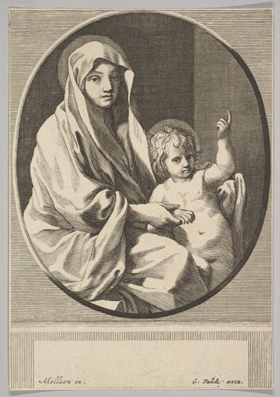 Virgin and Child by Gerald Valck