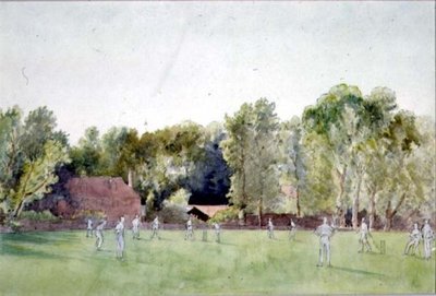 The Cricket Match by Gerard Chowne