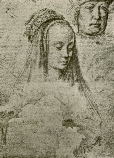 Young Woman with Headdress by Gerard David