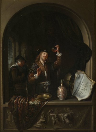 The Doctor by Gerard Dou (copy after)