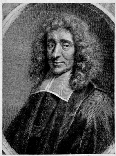Antoine Furetiere, engraving by Edelinck by Gérard Edelinck