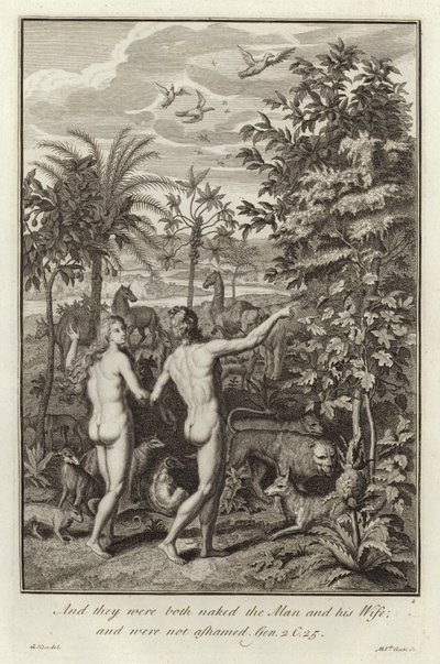 Adam and Eve by Gerard Hoet