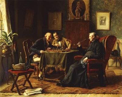 A Game of Chess by Gerard Portielje