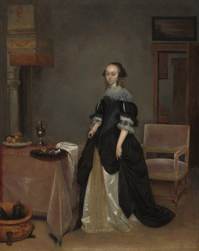 Maria van Suchtelen by Gerard Ter Borch the Younger