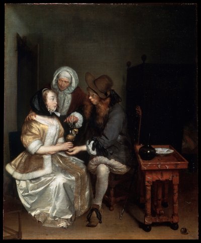 A Glass of Lemonade by Gerard Terborch II