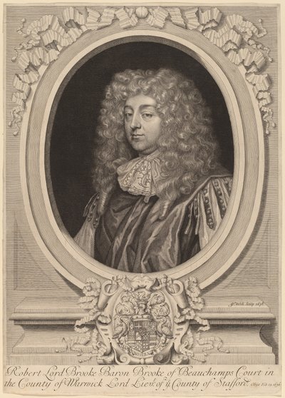 Robert Greville, Lord Brooke by Gerard Valck
