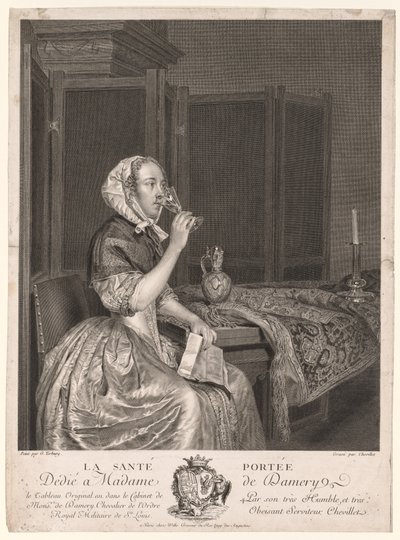 Drinking a Toast by Gerard ter Borch