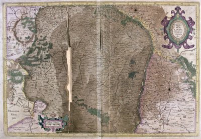 France (engraving) by Gerardus Mercator