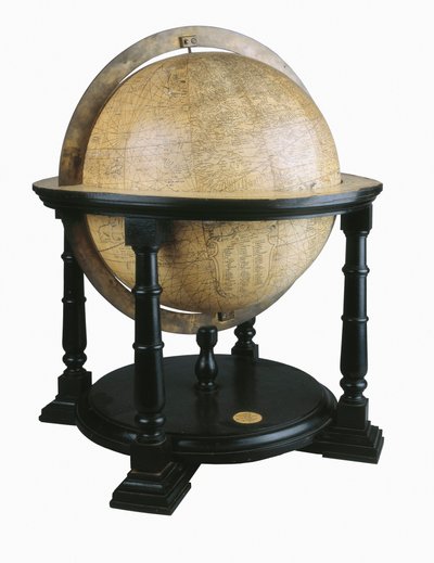 Globe by Gerardus Mercator