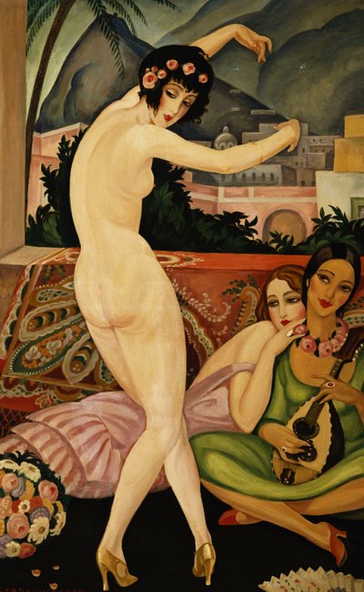The Dancer by Gerda Marie Frederike Wegener