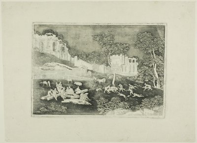 Boar Hunt by Gerhard Janssen