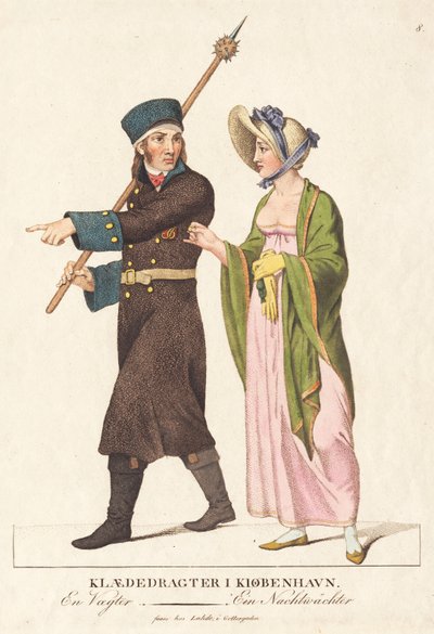 A Watchman by Gerhard Ludvig Lahde