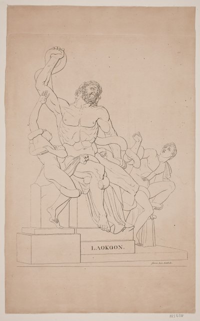 Laocoön by Gerhard Ludvig Lahde