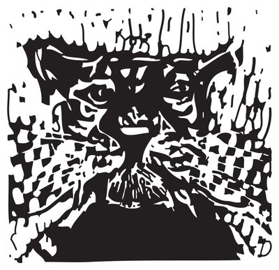 Cat with Whiskers by Gerhardt Isringhaus