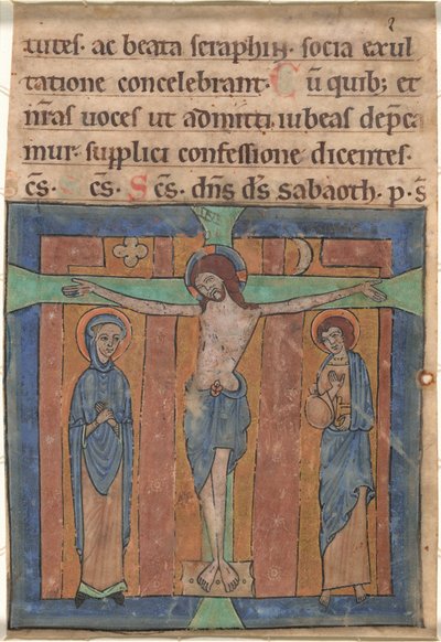 The Crucifixion by German 12th Century