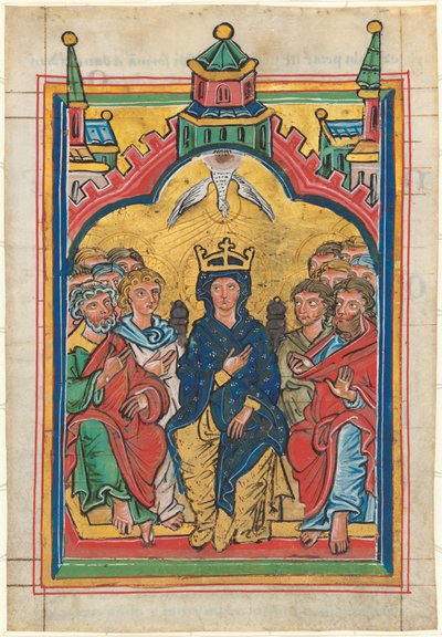 Pentecost by German 13th Century