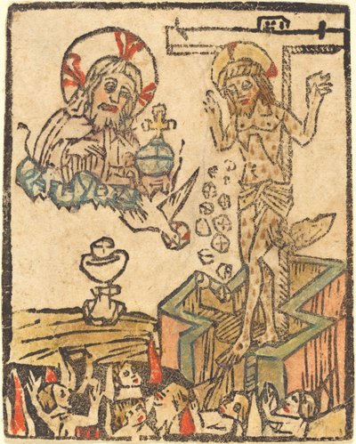 Allegory of the Eucharist by German 15th Century
