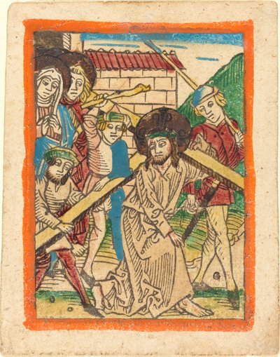 Christ Carrying the Cross by German 15th Century