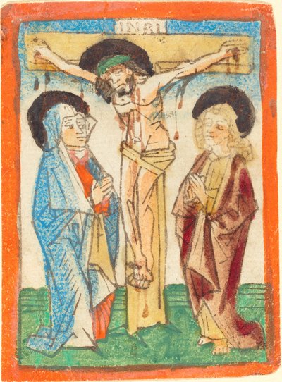 Christ on the Cross by German 15th Century