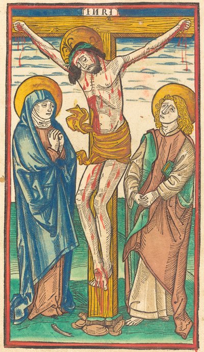 Christ on the Cross by German 15th Century