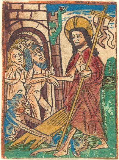 Descent into Limbo by German 15th Century