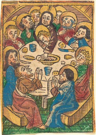 Last Supper by German 15th Century