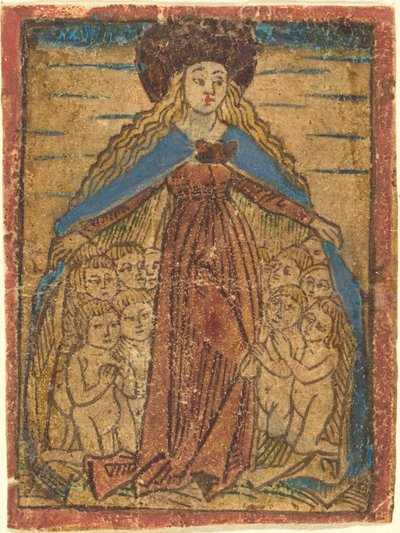 Madonna as Protectress by German 15th Century
