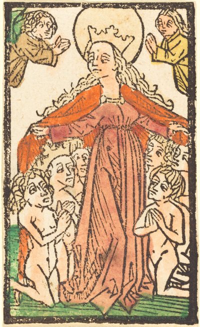 Madonna as a Protectress by German 15th Century