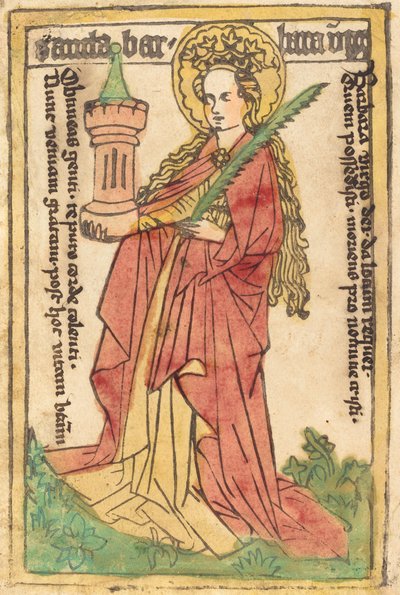 Saint Barbara by German 15th Century