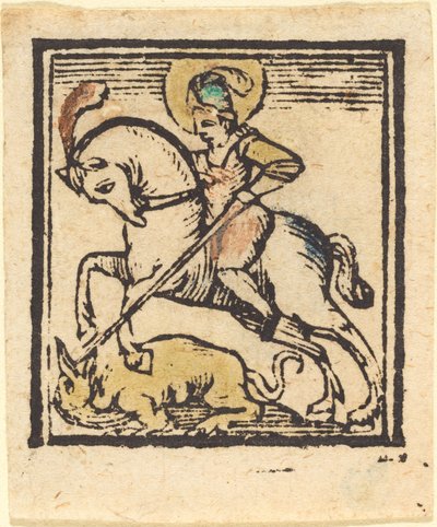 Saint George by German 15th Century