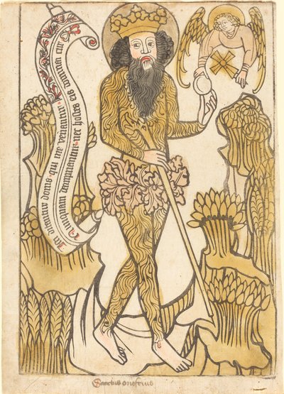 Saint Onuphrius by German 15th Century