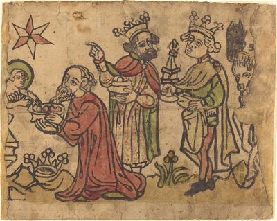 The Adoration of the Magi by German 15th Century