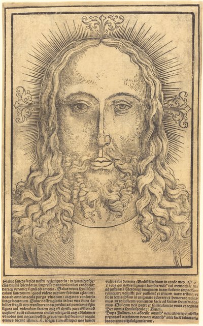 The Head of Christ by German 15th Century