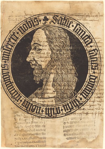 The Head of Christ by German 15th Century