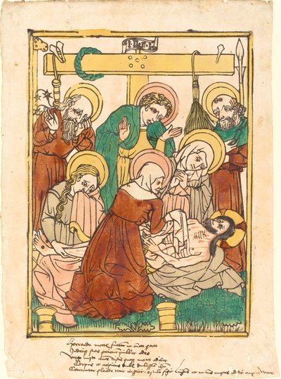 The Lamentation by German 15th Century