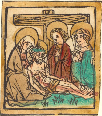 The Lamentation by German 15th Century
