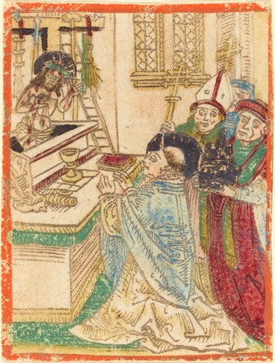 The Mass of Saint Gregory by German 15th Century