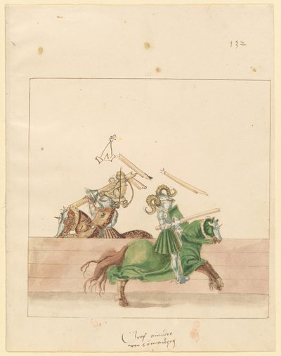 Italian Joust of Peace by German 16th Century