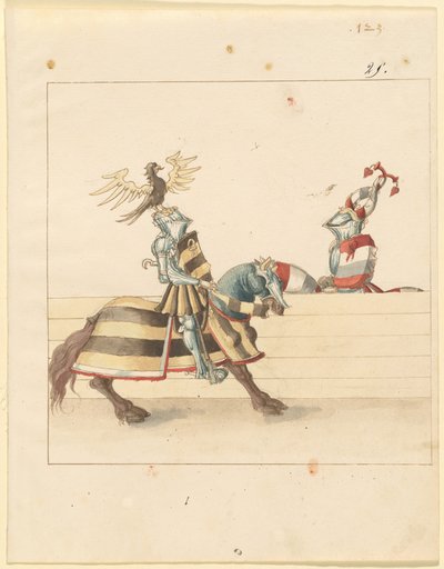 Italian Joust of Peace by German 16th Century