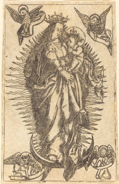Madonna and Child by German 16th Century
