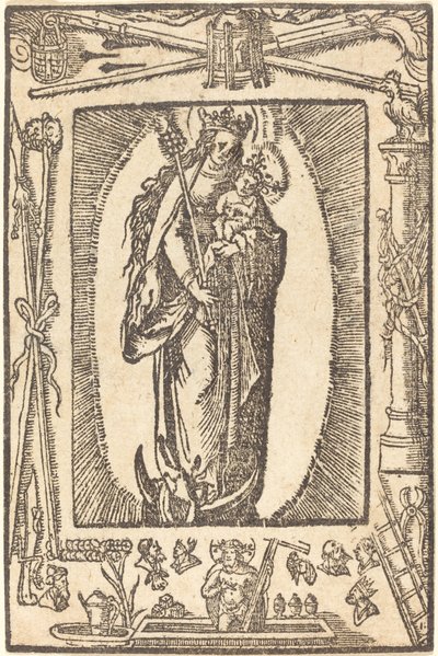 Madonna and Child by German 16th Century