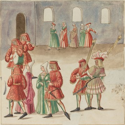 Masquerade by German 16th Century