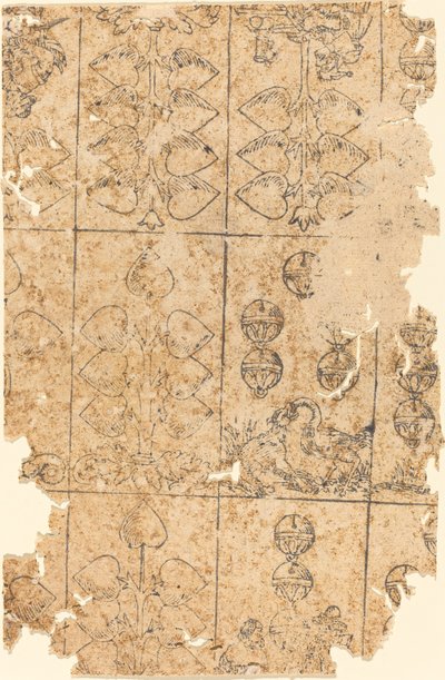 Playing Card by German 16th Century