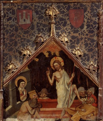 The Resurrection of Christ, 15th century by German Master